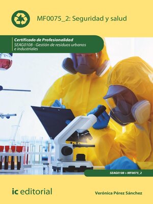 cover image of Seguridad y salud. SEAG0108